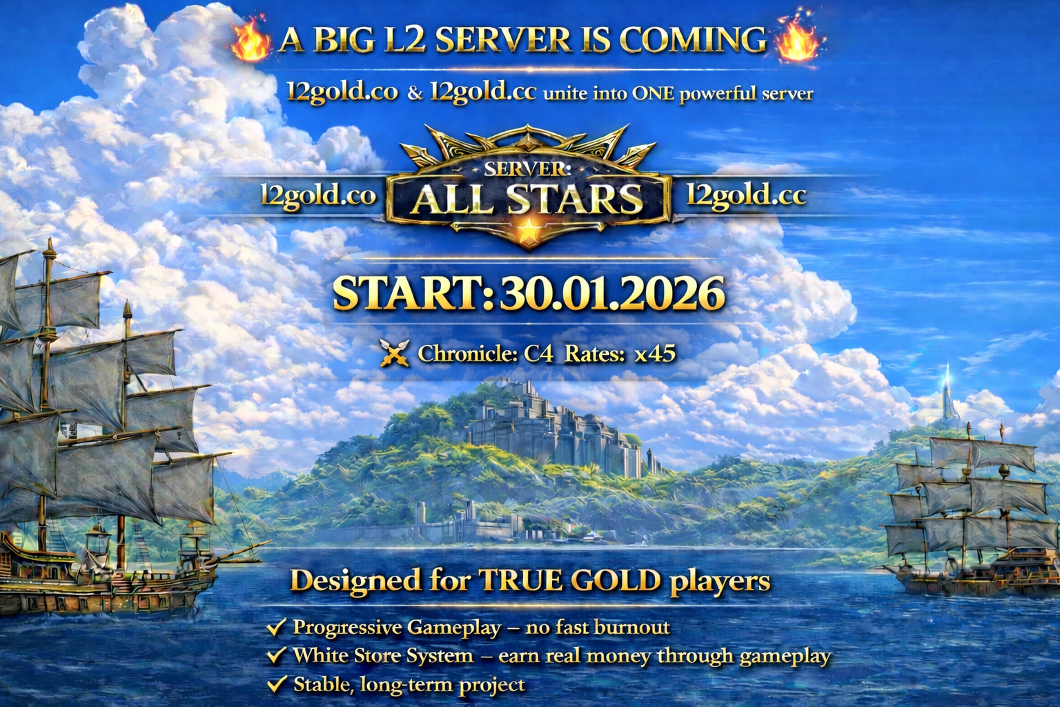 L2Gold Server Cover 2026